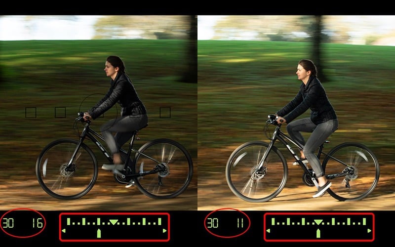 Chọn tốc độ phù hợp với tình huống sẽ giúp ảnh sắc nét và sạch hơn