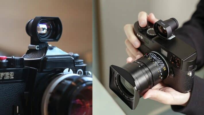 Viewfinder là bộ phận giúp photographer nhìn và bố cục khung hình trước khi bấm máy