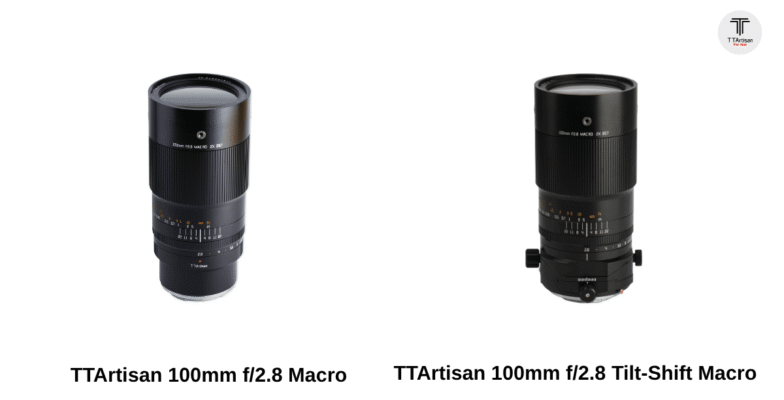 So sánh TTArtisan 100mm f/2.8 Macro vs 100mm f/2.8 Tilt-Shift Macro