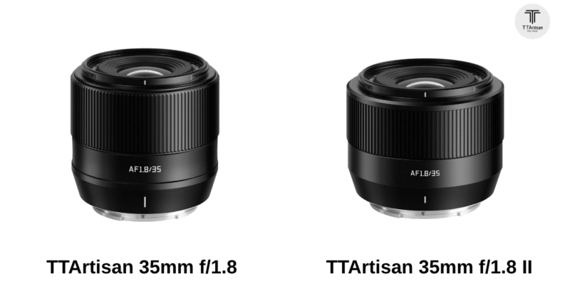 So sánh TTArtisan 35mm f/1.8 vs 35mm f/1.8 II