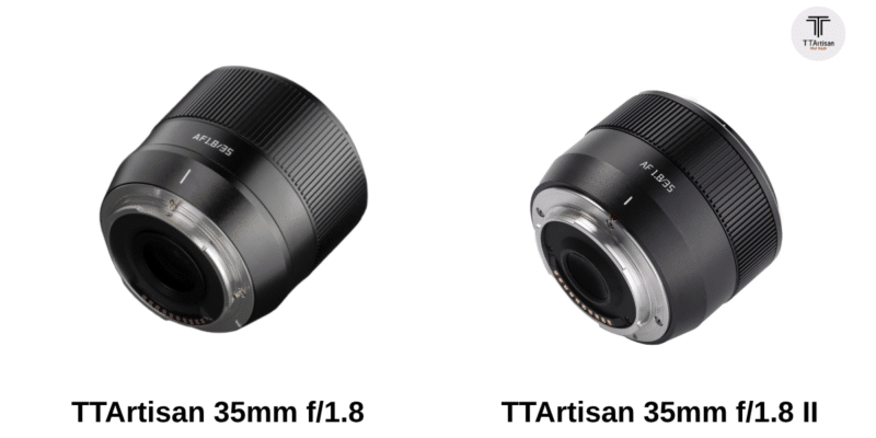 So sánh TTArtisan 35mm f/1.8 vs 35mm f/1.8 II