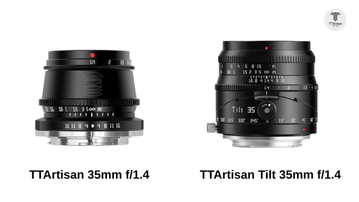 So sánh TTArtisan 35mm f/1.4 vs Tilt 35mm f/1.4