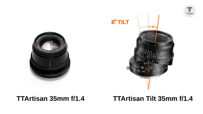 So sánh TTArtisan 35mm f/1.4 vs Tilt 35mm f/1.4