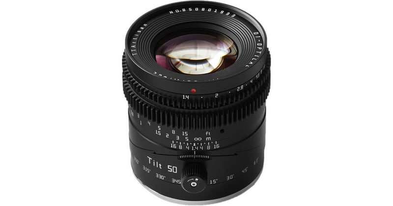 TTArtisan Tilt 50mm f/1.4 For FUJIFILM X