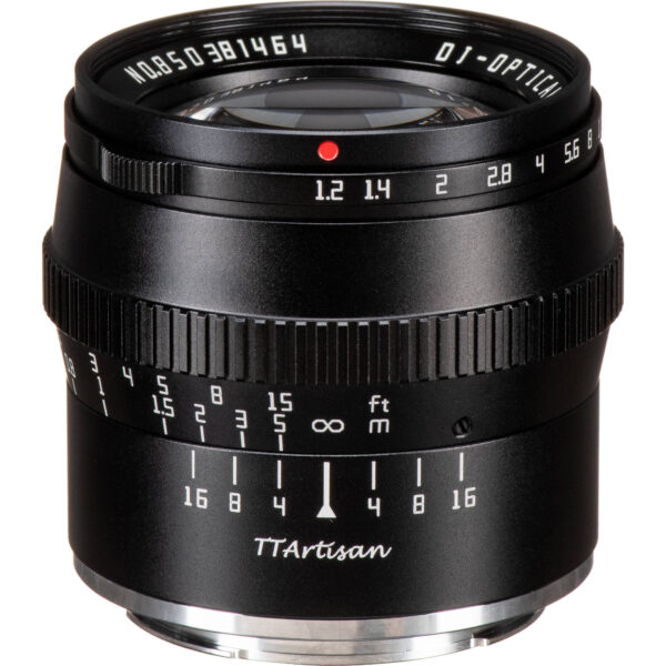 TTArtisan 50mm f/1.2 for Sony E
