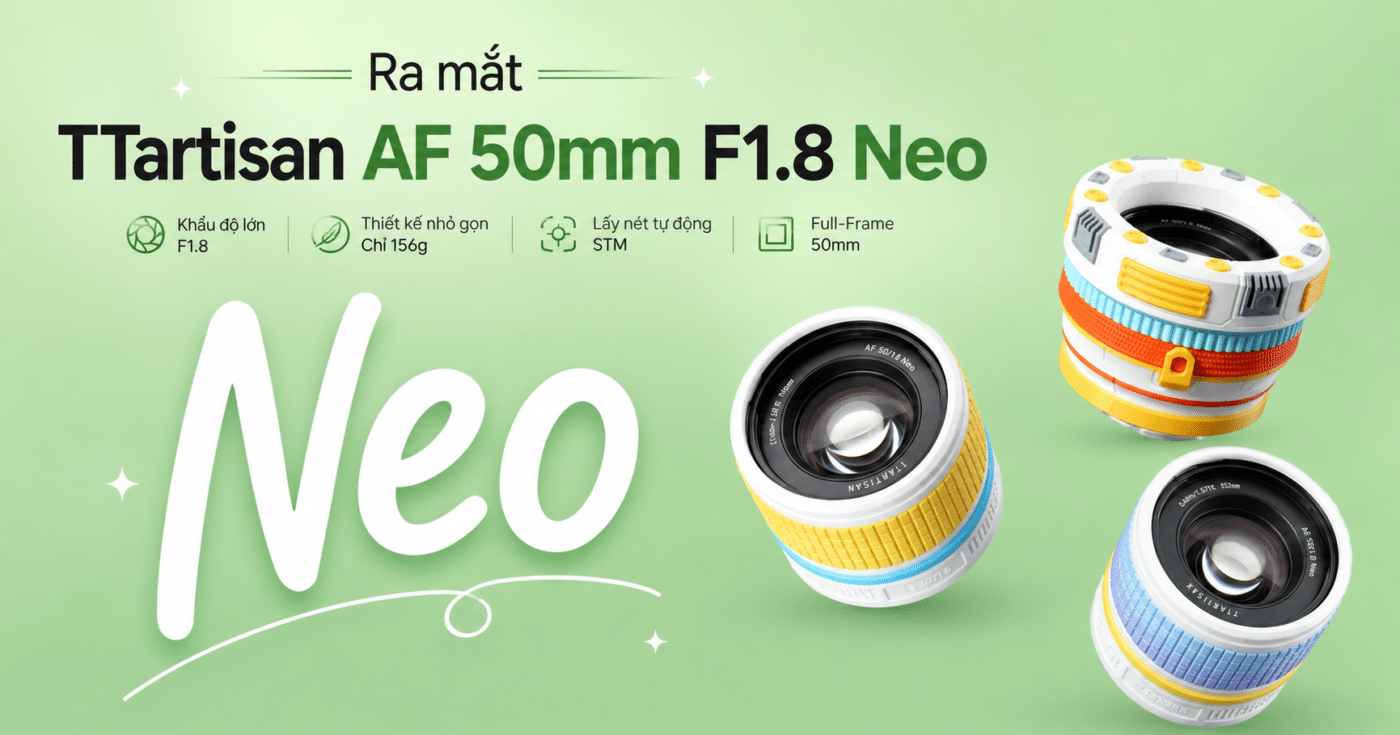 Ra mắt lens TTArtisan AF 50mm F1.8 Neo