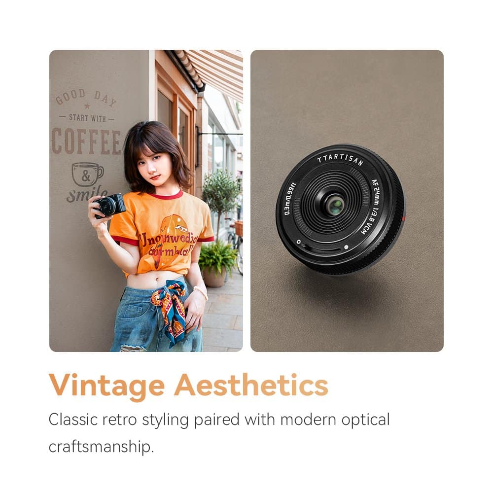 TTArtisan AF 24mm F3.8 mini For Sony E